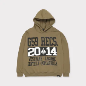 G59 BACK WOODS HOODIE (MILITARY GREEN)