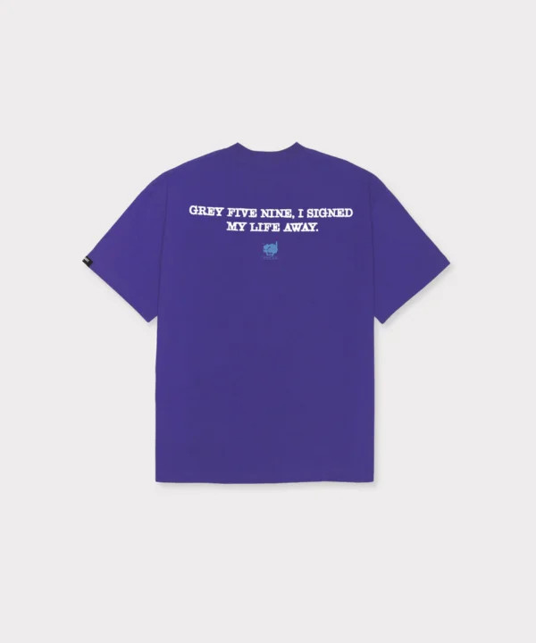 G59 JEWEL CASE TEE (ROYAL PURPLE) 2