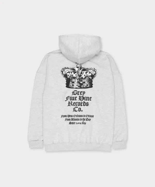 G59 MIGRAINE HOODIE (HEATHER GREY) 2