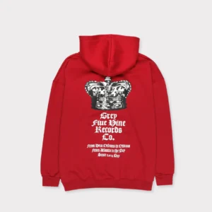 G59 MIGRAINE HOODIE (RED) 2