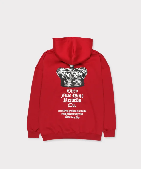 G59 MIGRAINE HOODIE (RED) 2