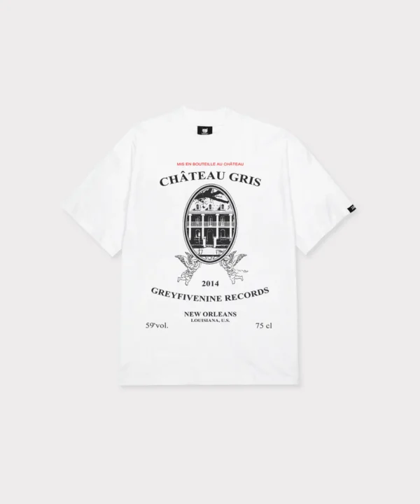 G59 VIN GRIS TEE (WHITE)