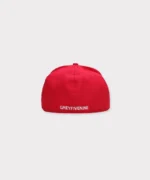 G59 New World Order Fitted Hat – Bold Red Cap