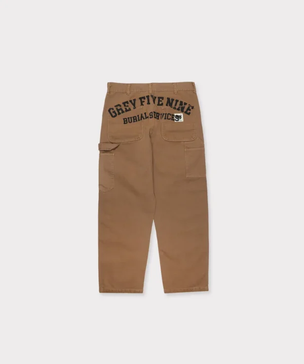 G59 Burial Services Work Pants (Khaki)