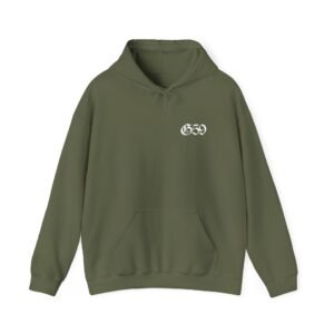 Grey 59 Military Green Hoodie