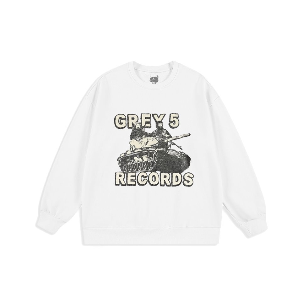 Grey 5 Records Sweatshirt | Greyday 2025 Merch Grey 5 Records Sweatshirt | Greyday 2025 Merch