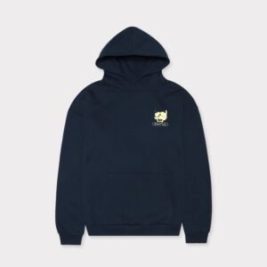 G59 Skull Logo Glow Navy Hoodie
