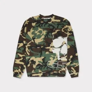 G59 logo crewneck (woodland camo)