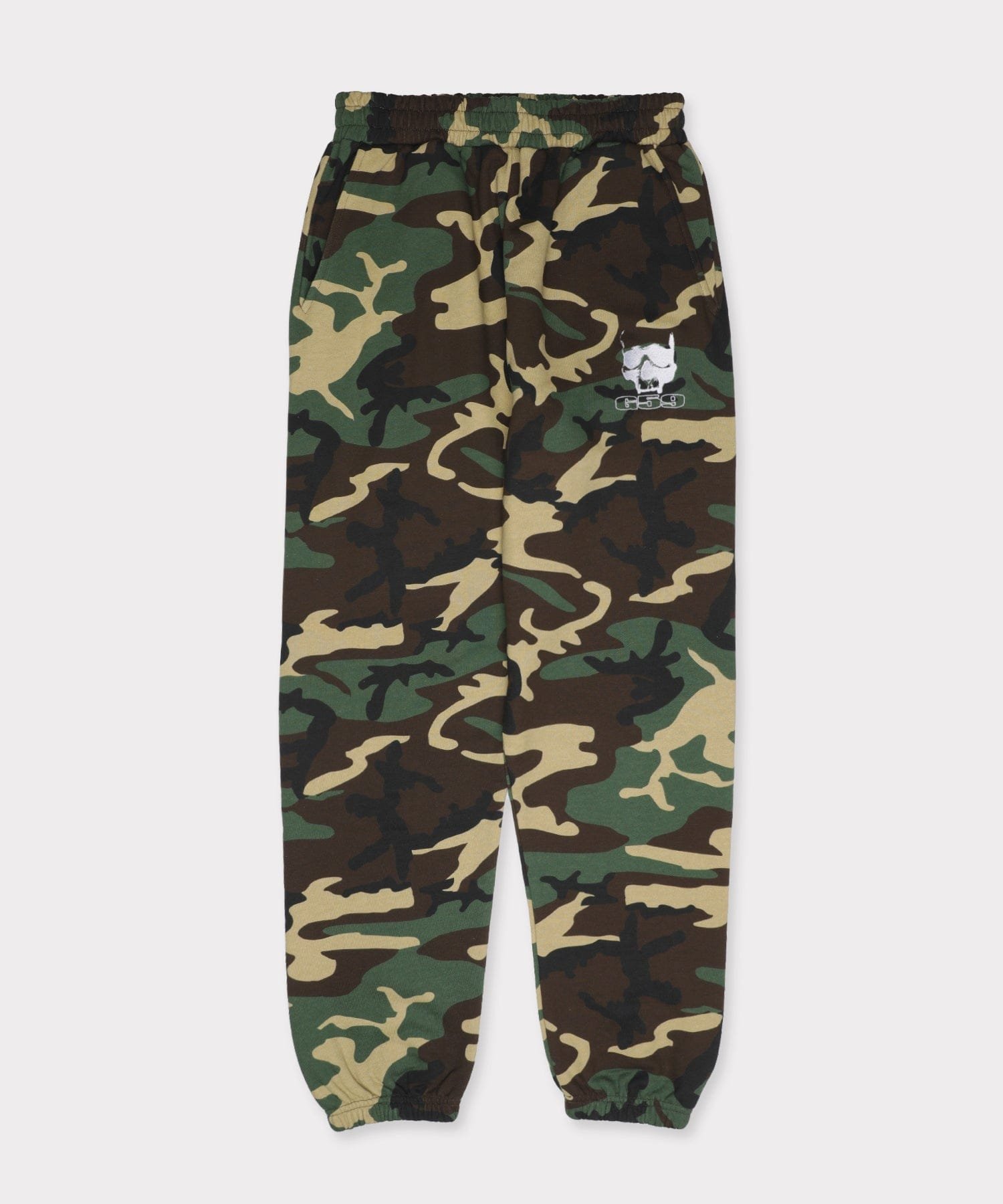 G59 logo sweatpants (woodland camo) G59 logo sweatpants (woodland camo)